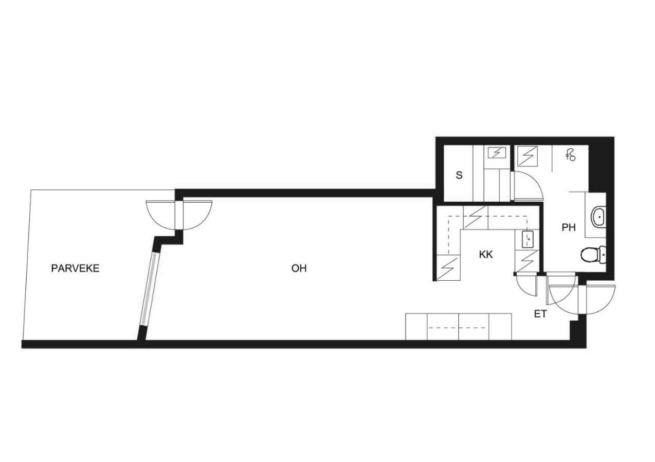 2Ndhomes Luxury Kamppi Center Apartment With Sauna And Terrace Helsinki Buitenkant foto